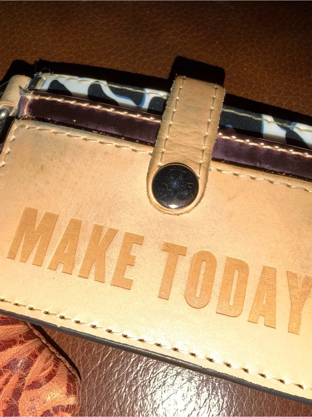 Consuela Sally Combi Tooled Leather Clutch - Picture 4 of 7